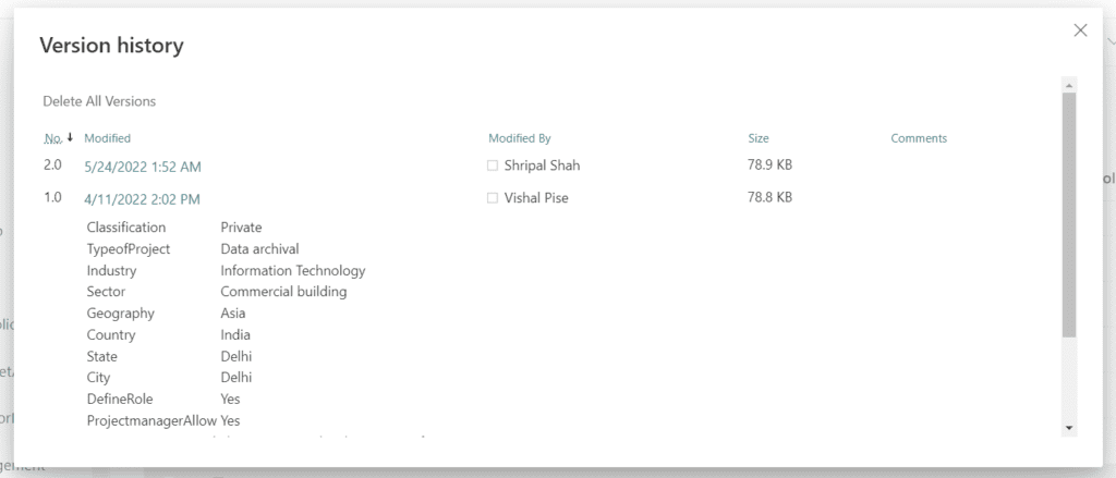 Document Management System - Document Version - Office 365 - Microsoft 365 - AscenWork Technologies Document Management System - Document Version - Office 365 - Microsoft 365 - AscenWork Technologies