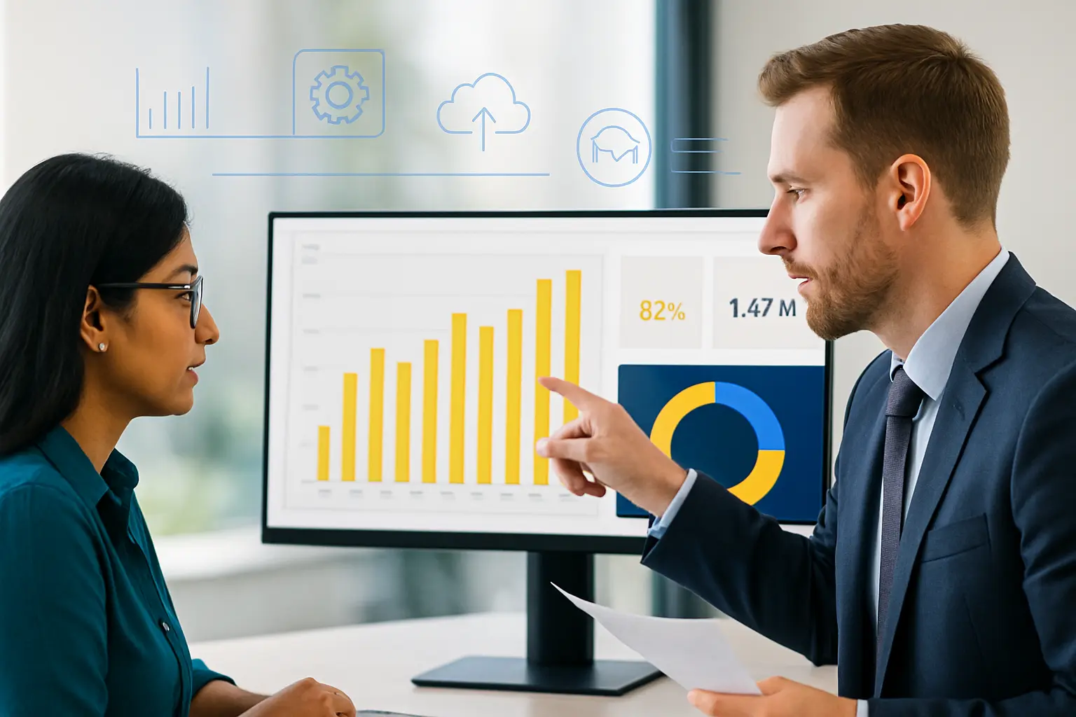 How to create dashboard on power bi