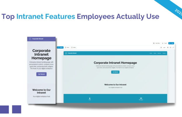 Top Intranet Features Employees Actually Use in 2025