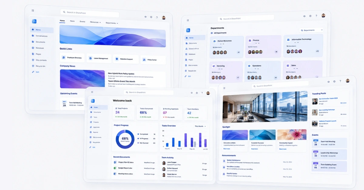 Sharepoint templates ideas