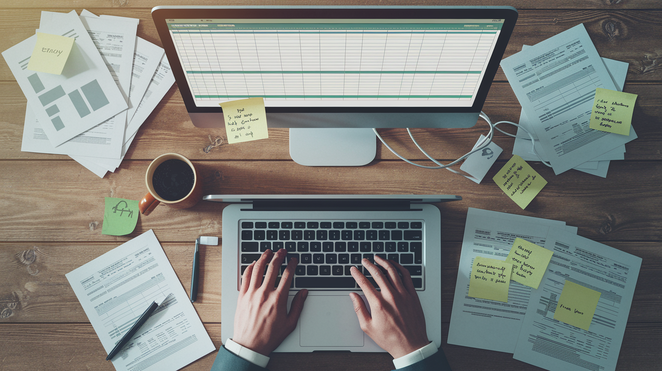 organize business documents — 1