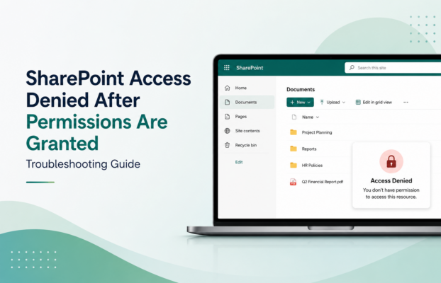 SharePoint Access Denied Even After Permission Is Granted: Causes and Fixes