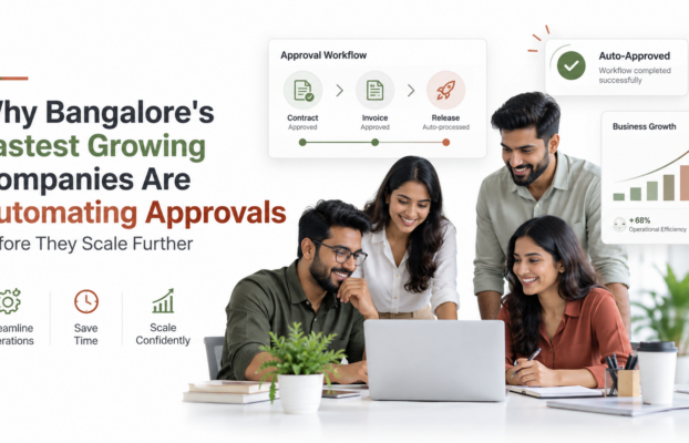 Why Bangalore’s Fastest-Growing Companies Are Automating Approvals Before They Scale Further