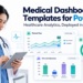 Medical dashboard templates for Power BI healthcare analytics