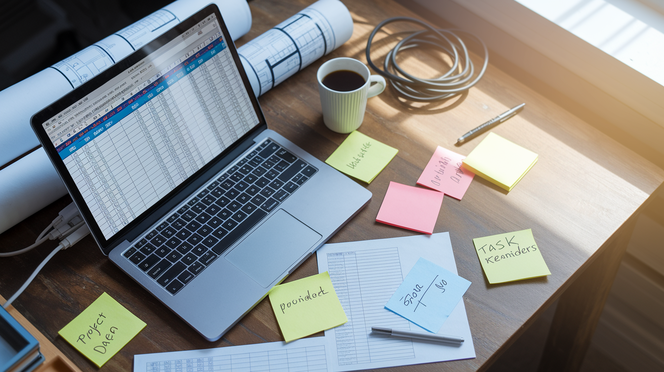 Power BI project management dashboard — 1