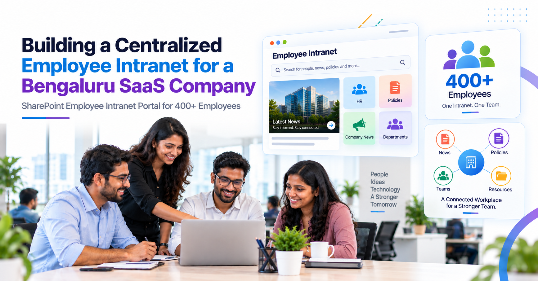 Building a Centralized Employee Intranet for a Bengaluru SaaS Company