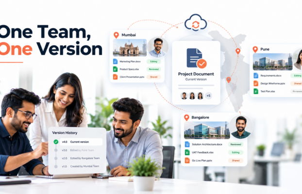 How Companies With Offices in Mumbai, Bangalore and Pune Keep Everyone on the Same File