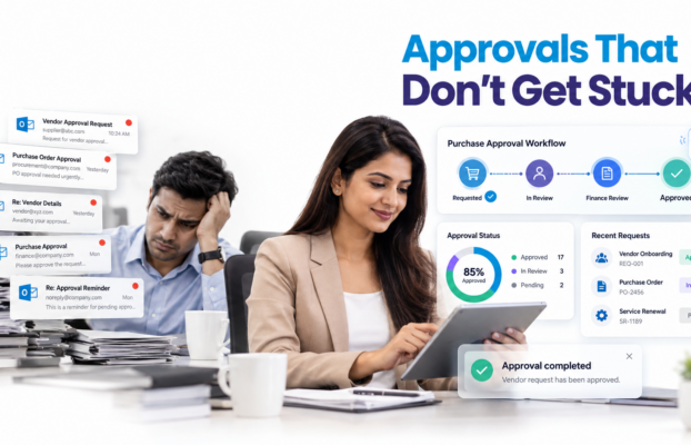 Why Your Procurement Approvals Are Stuck in Email for Weeks (And How to Fix It)